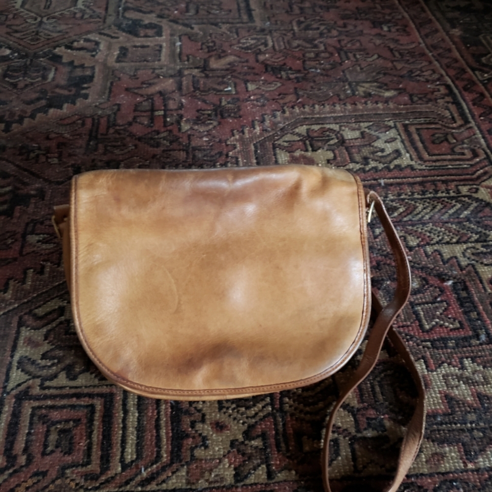 J Crew Crossbody Leather Purse